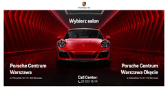 Desktop Screenshot of porschewarszawa.com.pl